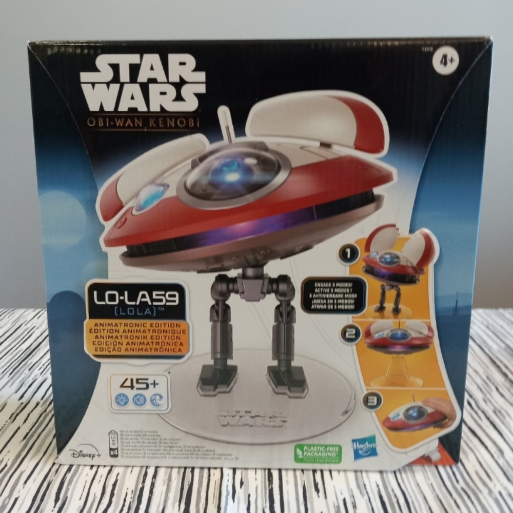 Star Wars LOLA 59 45+ Lights Sound and movement combinations Obi Wan Kenobi